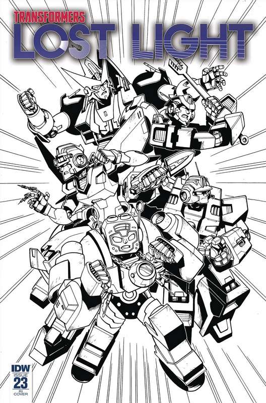 TRANSFORMERS LOST LIGHT #23 1:10 LAWRENCE VARIANT