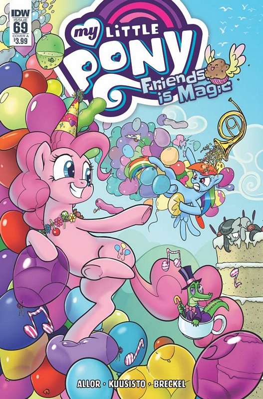 MY LITTLE PONY FRIENDSHIP IS MAGIC #69 CVR A KUUSISTO