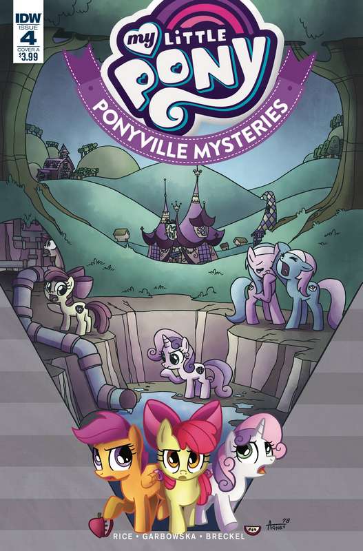 MY LITTLE PONY PONYVILLE MYSTERIES #4 CVR A GARBOWSKA