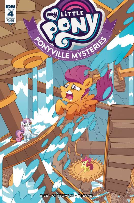 MY LITTLE PONY PONYVILLE MYSTERIES #4 CVR B MURPHY