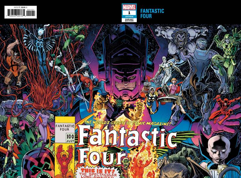 FANTASTIC FOUR #1 ART ADAMS CONNECTING WRAPAROUND VARIANT