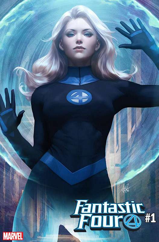 FANTASTIC FOUR #1 ARTGERM INVISIBLE WOMAN VARIANT