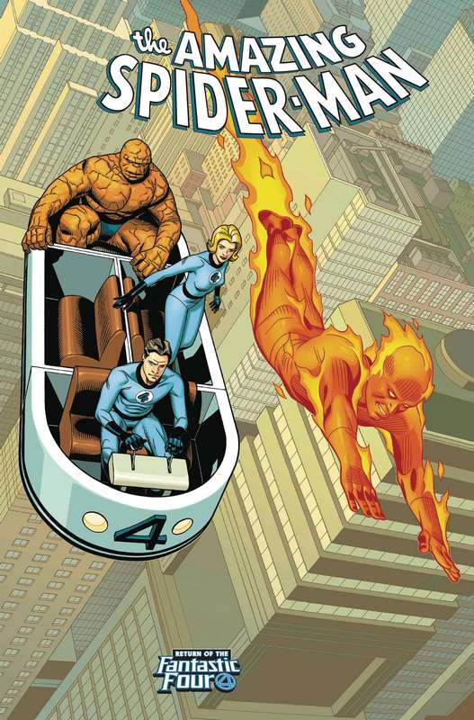 AMAZING SPIDER-MAN #4 SPROUSE RETURN OF FANTASTIC FOUR VARIANT