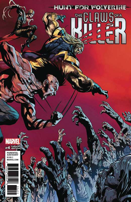 HUNT FOR WOLVERINE CLAWS OF KILLER #4 (OF 4) SHAW VARIANT