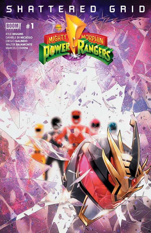 MIGHTY MORPHING POWER RANGERS MMPR SHATTERED GRID #1 MAIN