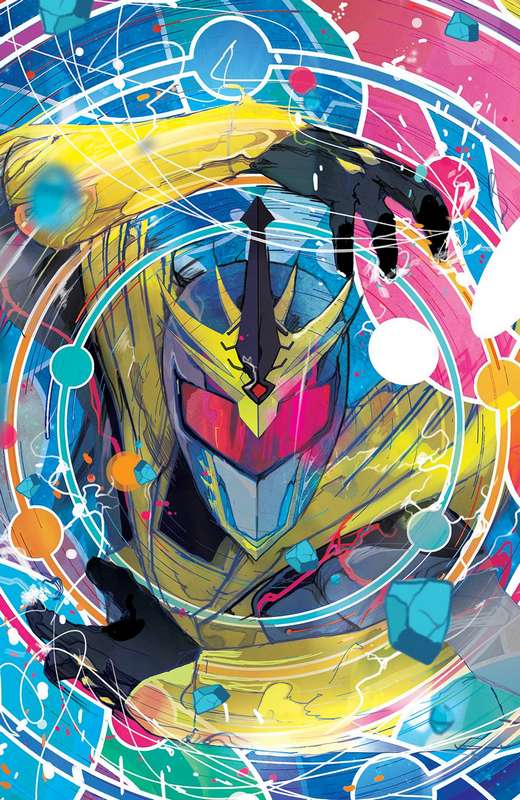 MIGHTY MORPHING POWER RANGERS MMPR SHATTERED GRID #1 1:25 COPY BURNHAM VARIANT SG