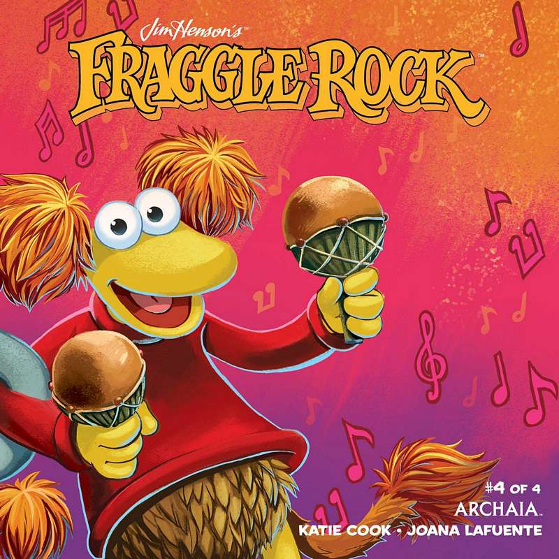 JIM HENSON FRAGGLE ROCK #4 RED VARIANT MYLER CVR