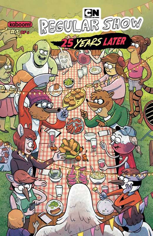 REGULAR SHOW 25 YEARS LATER #3 SUBSCRIPTION BECK VARIANT