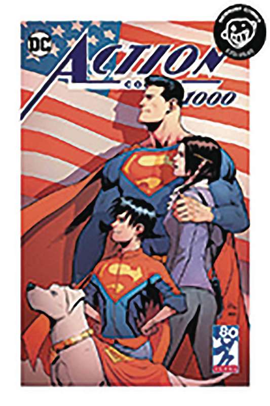 DF ACTION COMICS #1000 GLEASON NEWBURY COMICS EXC