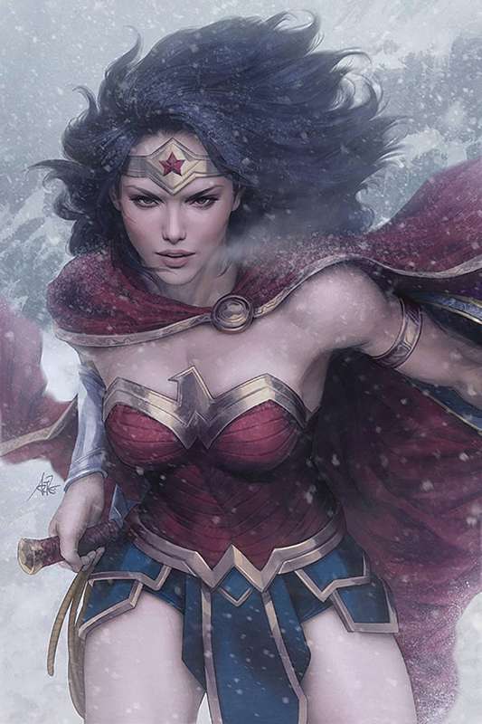 DF WONDER WOMAN #51 ORLANDO SGN ARTGERM LAU CVR