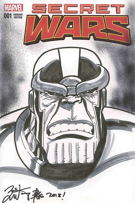 DF THANOS BRIAN KONG SGN SKETCH EXC VARIANT