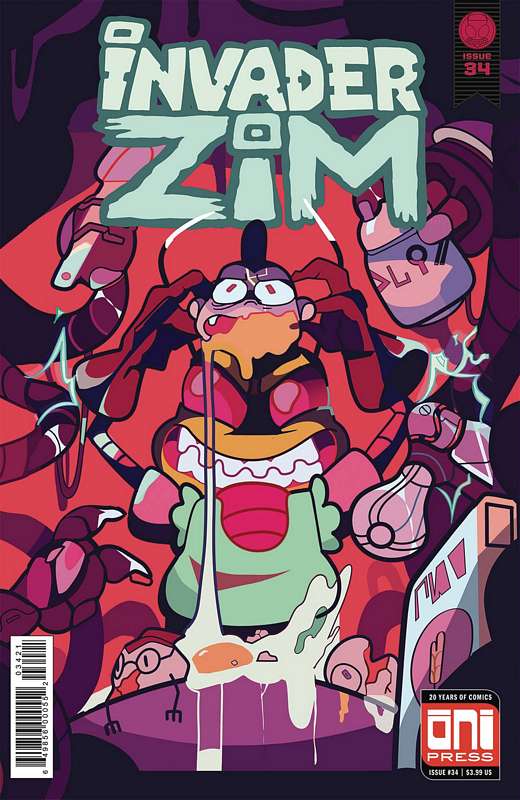 INVADER ZIM #34 CVR B MOSLEY VARIANT