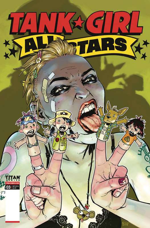 TANK GIRL ALL STARS #3 (OF 4) CVR B BOND