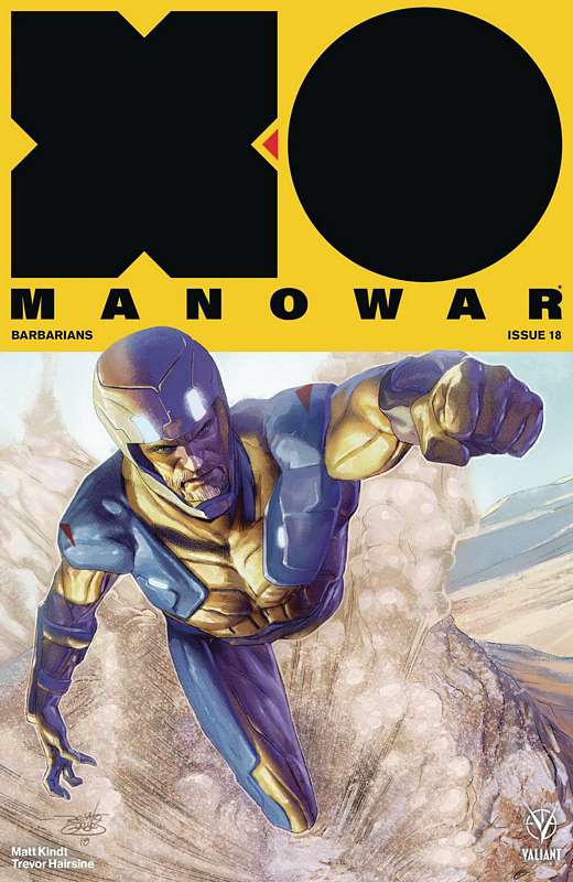 X-O MANOWAR (2017) #18 CVR D 1:50 ICON GUEDES VARIANT