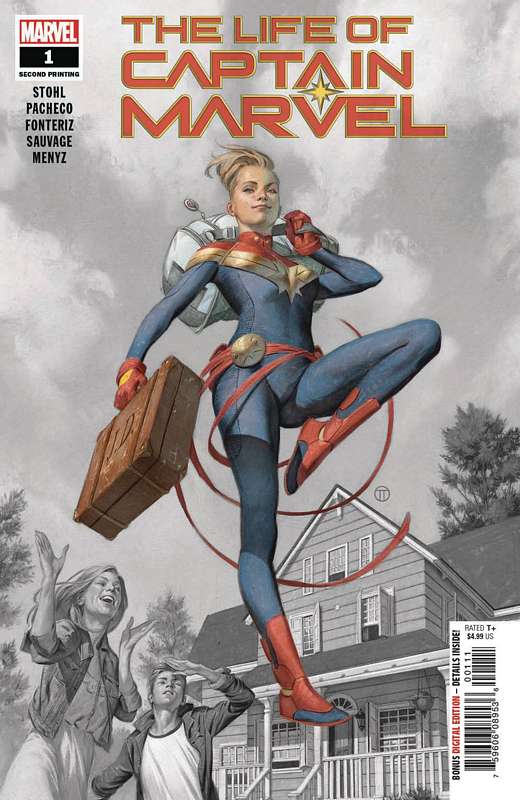 LIFE OF CAPTAIN MARVEL #1 (OF 5) 2ND PTG PACHECO VARIANT