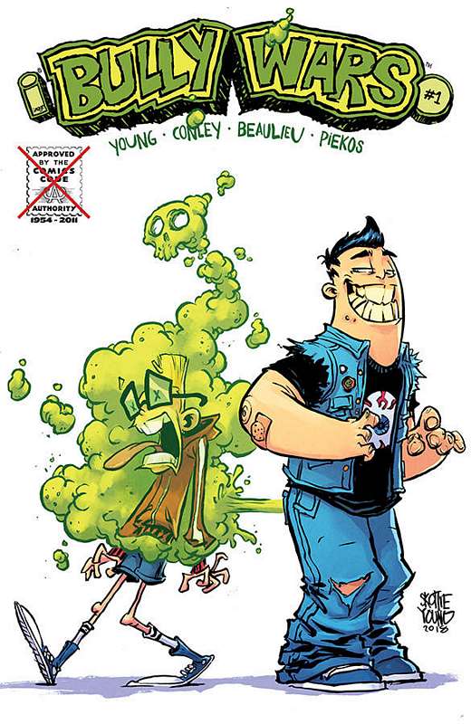 BULLY WARS #1 CVR E CBLDF CHARITY VARIANT UNCENSORED