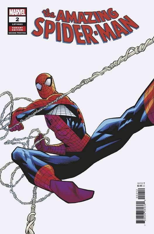 AMAZING SPIDER-MAN #2 2ND PTG OTTLEY VARIANT