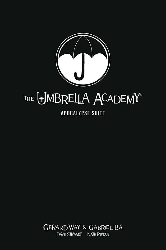 UMBRELLA ACADEMY LIBRARY EDITION HARDCOVER 01 APOCALYPSE SUITE