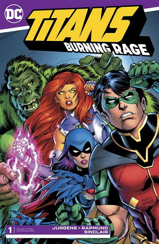 TITANS BURNING RAGE #1 (OF 7)