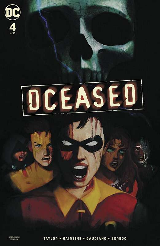 DCEASED #4 (OF 6) CARD STOCK HORROR VARIANT ED