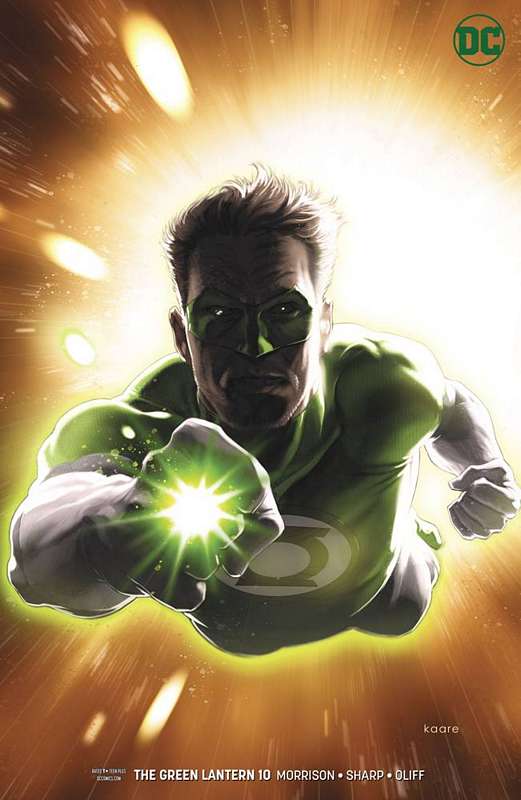 GREEN LANTERN #10 CARD STOCK VARIANT ED