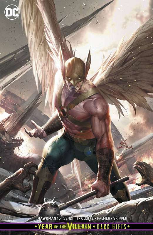 HAWKMAN #15 VARIANT ED YOTV DARK GIFTS