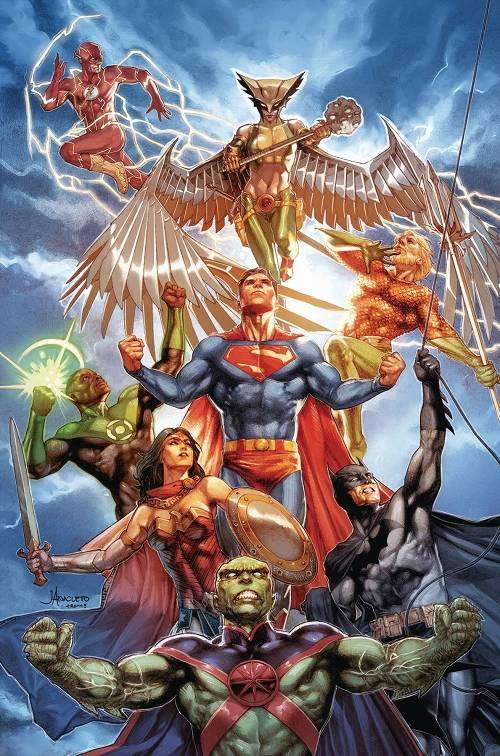 JUSTICE LEAGUE #30 CARD STOCK VARIANT ED YOTV DARK GIFTS