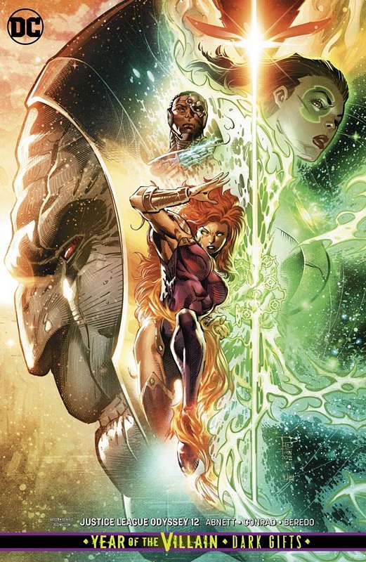 JUSTICE LEAGUE ODYSSEY #12 CARD STOCK VARIANT ED YOTV DARK GIFTS