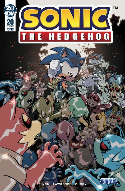 SONIC THE HEDGEHOG #20 CVR B LAWRENCE