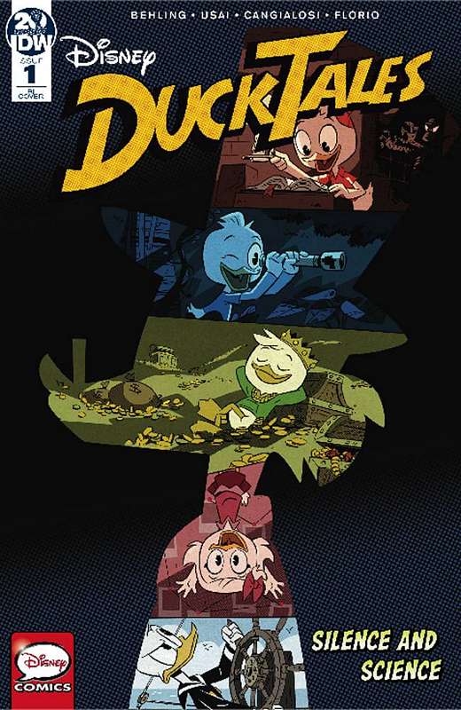 DUCKTALES SILENCE & SCIENCE #1 (OF 3) 1:10 DUCKTALES CREATIVE TEAM VARIANT