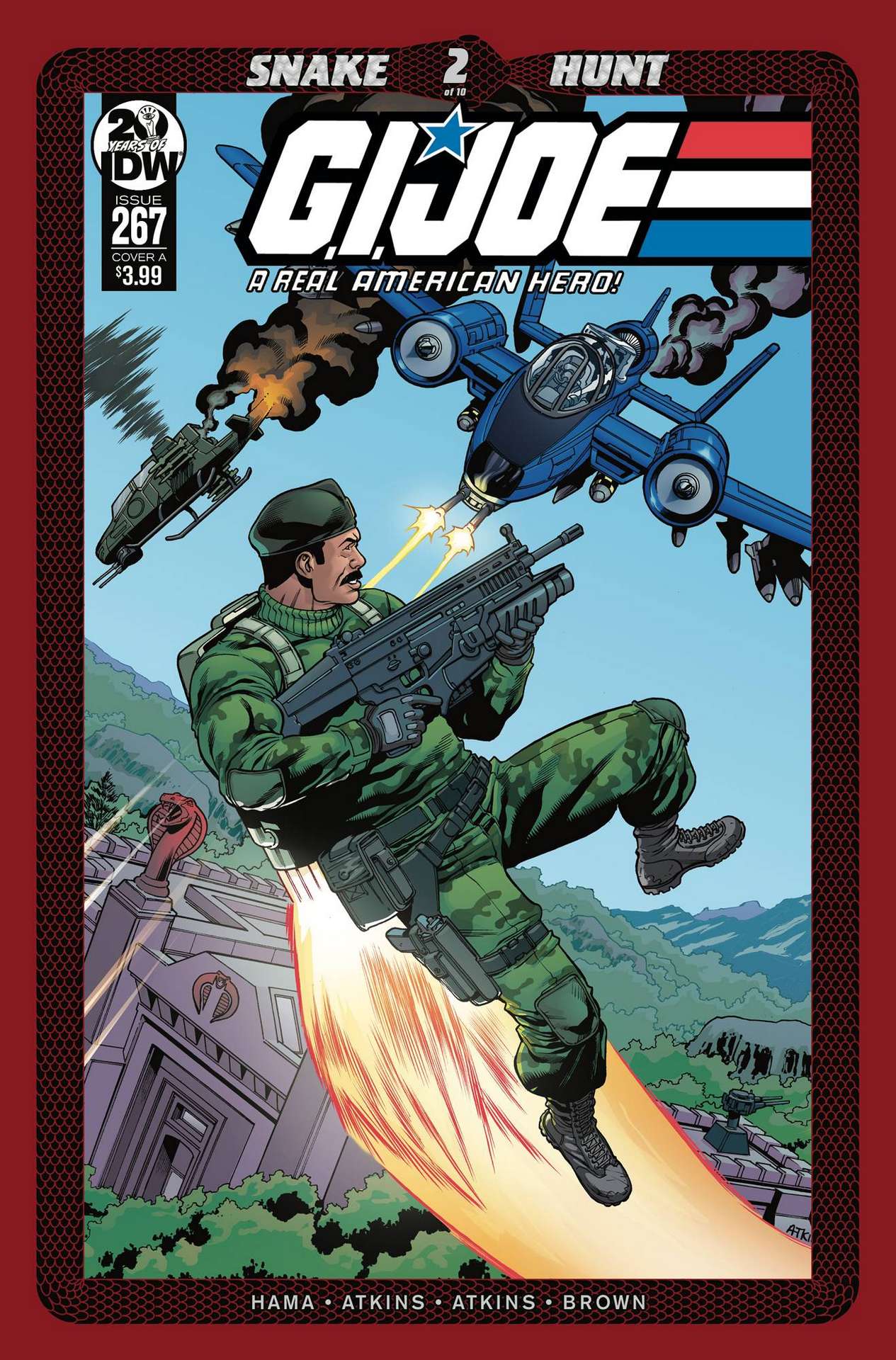 GI JOE A REAL AMERICAN HERO #267 CVR A ATKINS