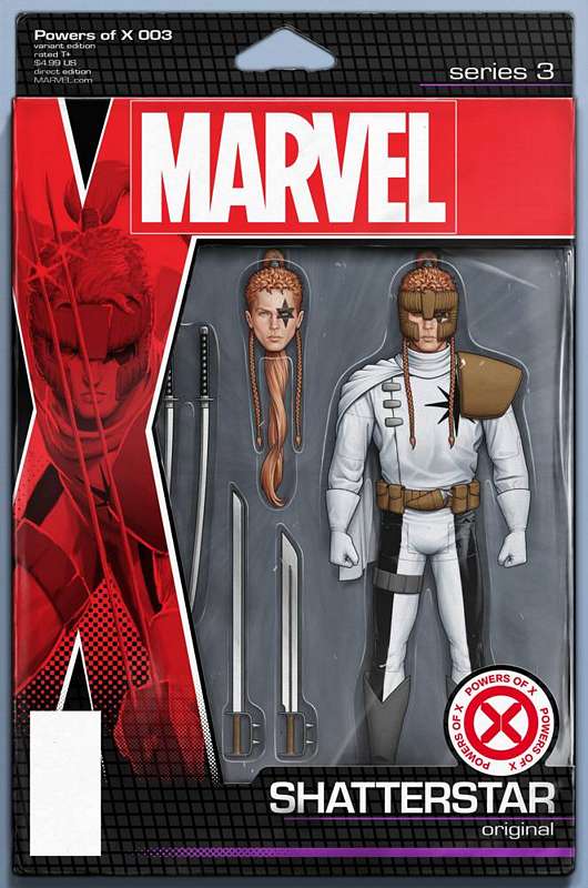 POWERS OF X #3 (OF 6) CHRISTOPHER ACTION FIGURE VARIANT