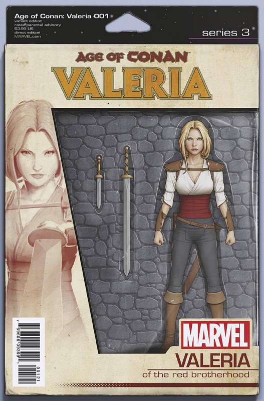 AGE OF CONAN VALERIA #1 (OF 5) CHRISTOPHER ACTION FIGURE VARIANT