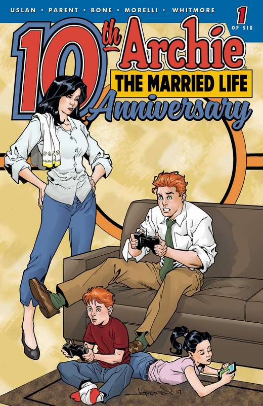 ARCHIE MARRIED LIFE 10 YEARS LATER #1 CVR E LOPRESTI