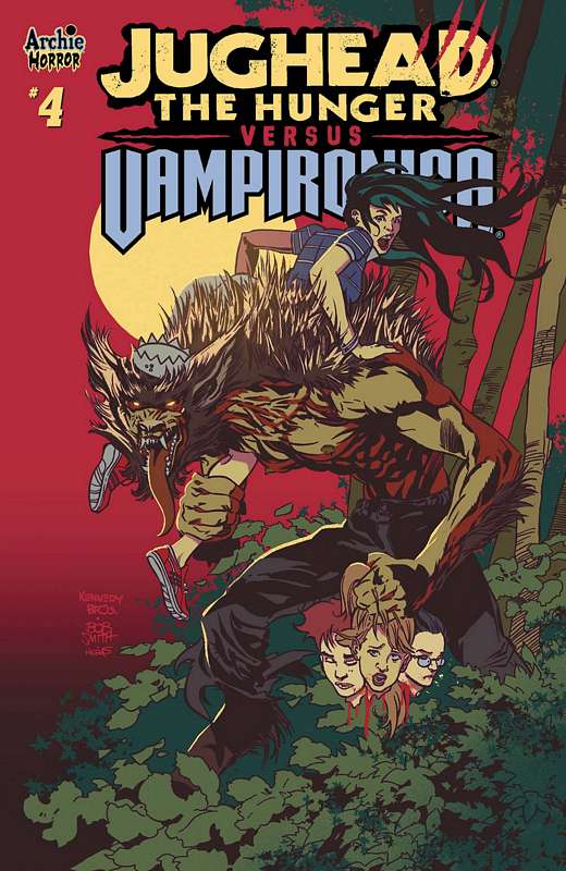 JUGHEAD HUNGER VS VAMPIRONICA #4 CVR A PAT & TIM KENNEDY (MR)