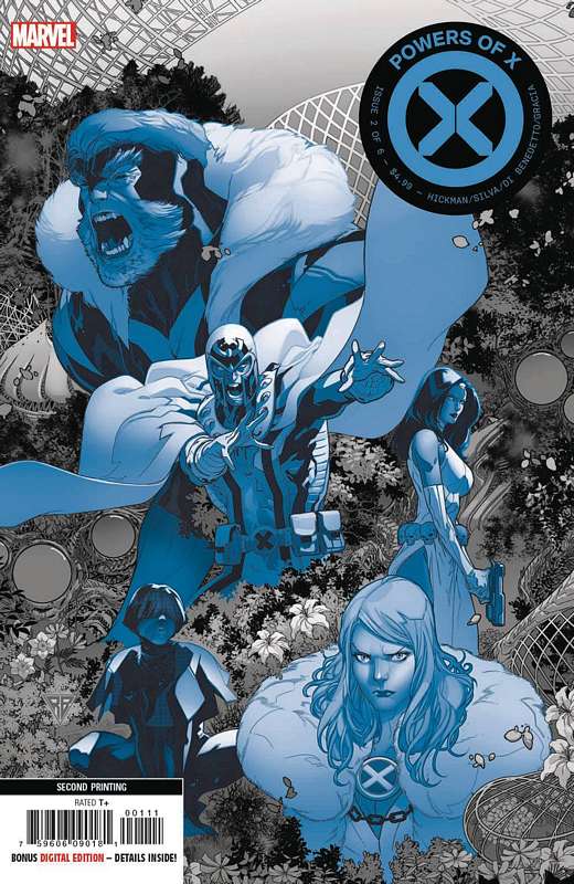 POWERS OF X #2 (OF 6) 2ND PTG SILVA VARIANT