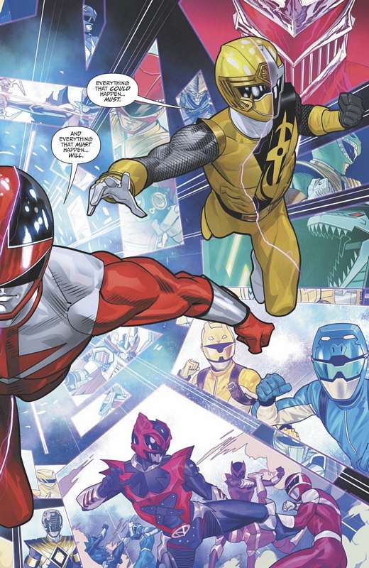 MIGHTY MORPHIN POWER RANGERS #42 FOC MORA VARIANT