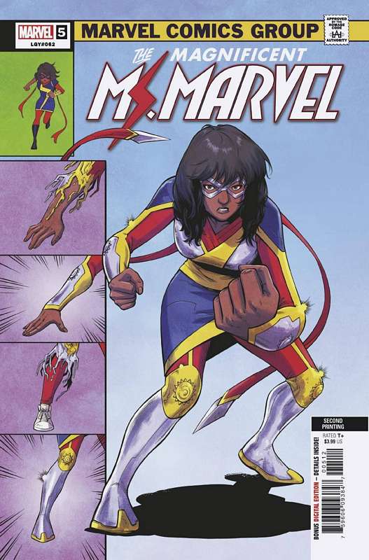 MAGNIFICENT MS MARVEL #5 2ND PTG JUNG VARIANT