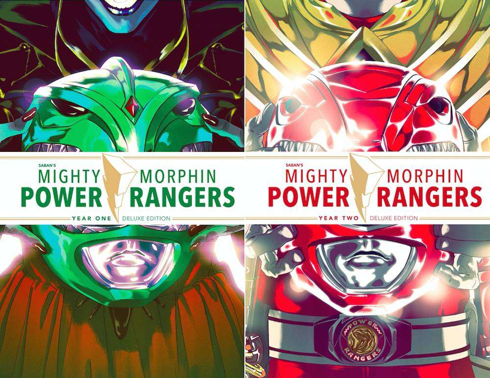 LCSD 2019 MMPR YEAR ONE & TWO HARDCOVER SET VARIANT (LIMITED TO 750 UNITS)