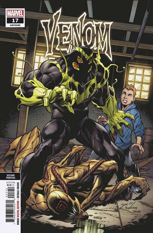 VENOM #17 2ND PTG NEW ART BAGLEY VARIANT AC