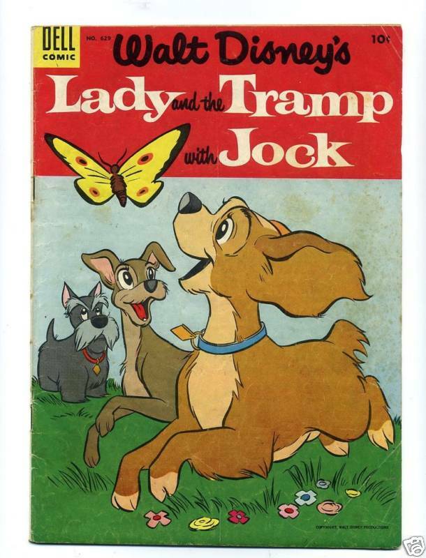 WALT DISNEY LADY AND THE TRAMP #629