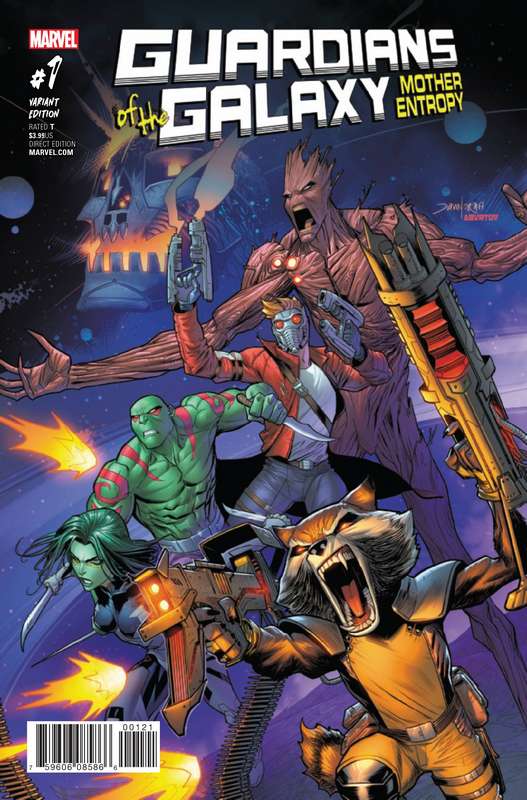 GUARDIANS OF GALAXY MOTHER ENTROPY #1 (OF 5) 1:25 MORA VARIANT