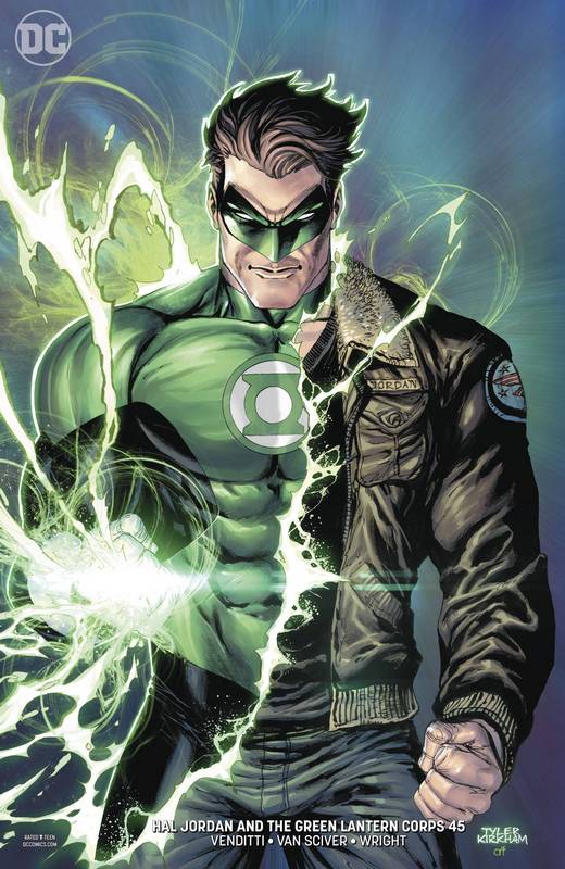 HAL JORDAN AND THE GREEN LANTERN CORPS #45 VARIANT ED