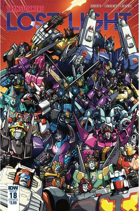 TRANSFORMERS LOST LIGHT #18 CVR B MILNE