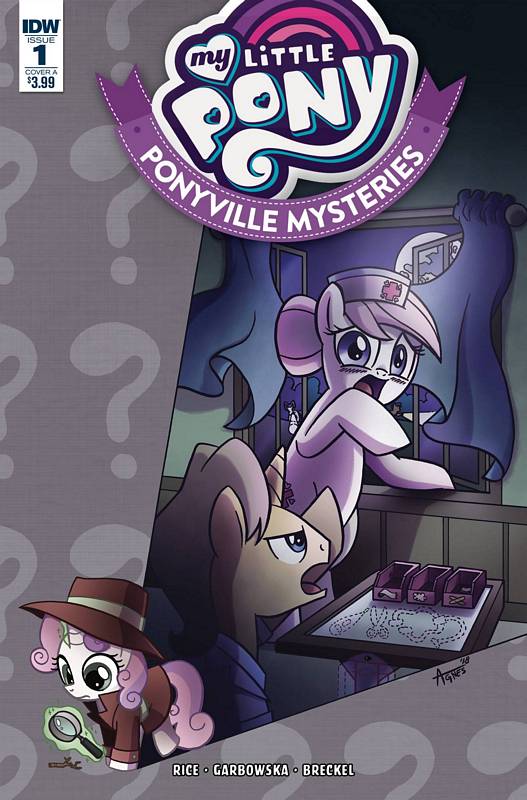 MY LITTLE PONY PONYVILLE MYSTERIES #1 CVR A GARBOWSKA