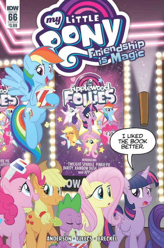 MY LITTLE PONY FRIENDSHIP IS MAGIC #66 CVR A FLEECS