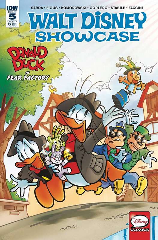 WALT DISNEY SHOWCASE #5 DONALD DUCK FAMILY CVR A FACCINI