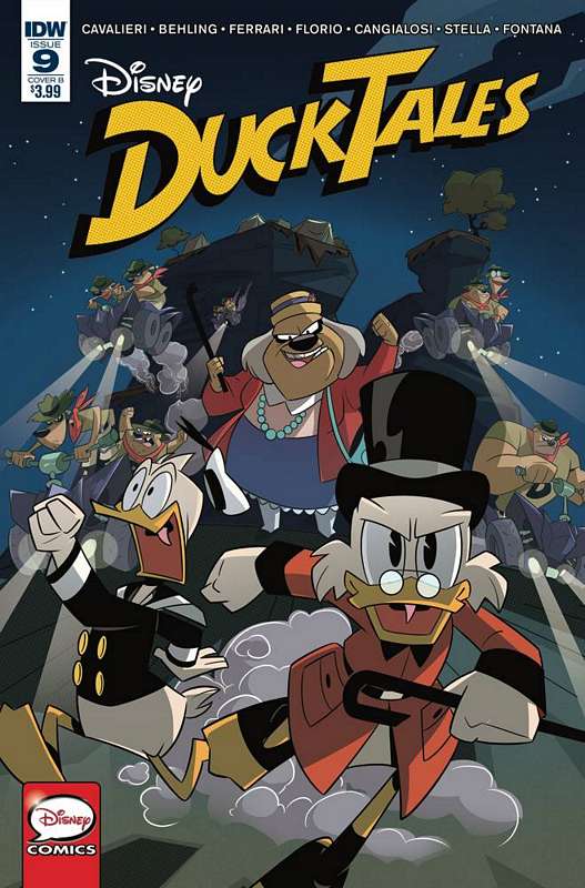 DUCKTALES #9 CVR B GHIGLIONE