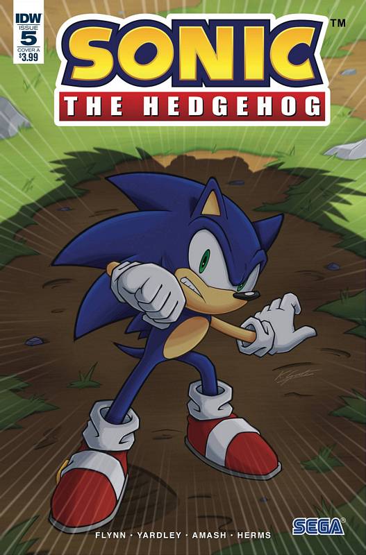 SONIC THE HEDGEHOG #5 CVR A PEPPERS