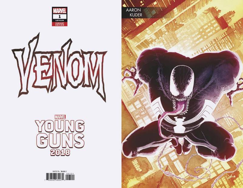 VENOM #1 KUDER YOUNG GUNS VARIANT